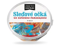 PRETO Ryba Žilina Sleďové očká so sušenými paradajkami chlad. 195 g
