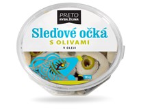 PRETO Ryba Žilina Sleďové očká s olivami chlad. 195 g