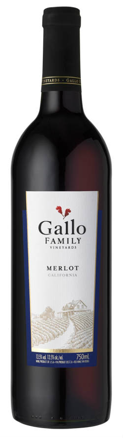 GALLO FAMILY Merlot 750 ml