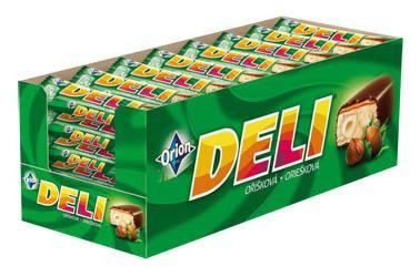 Orion DELI tyčinka s orieškami 50 x 35 g