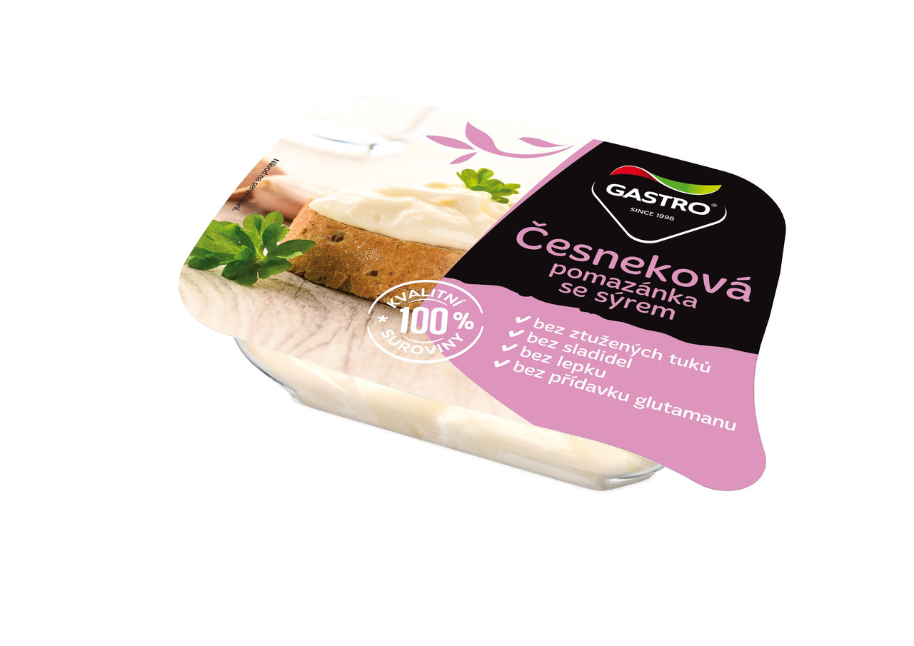 GASTRO Cesnaková nátierka so syrom chlad. 2 x 120 g