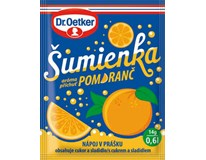 Dr.Oetker Šumienka šumivý nápoj v prášku príchuť pomaranč 32x14 g