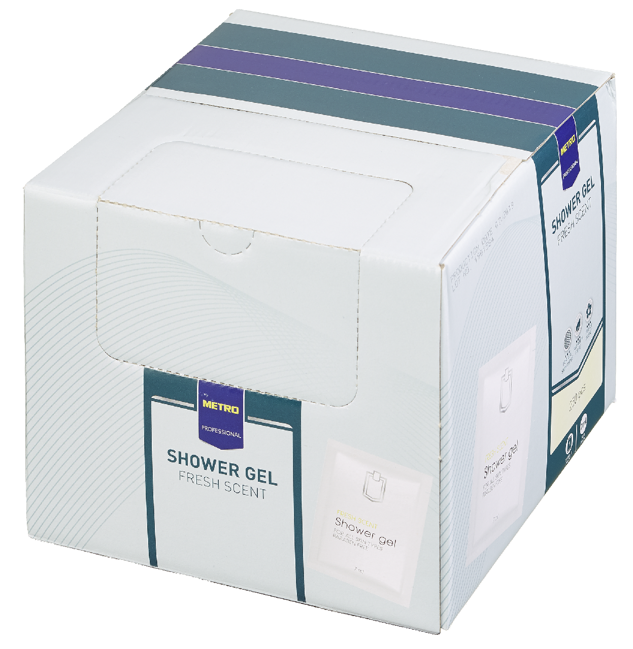 METRO PROFESSIONAL Sprchový gél vrecko 250 x 7 ml