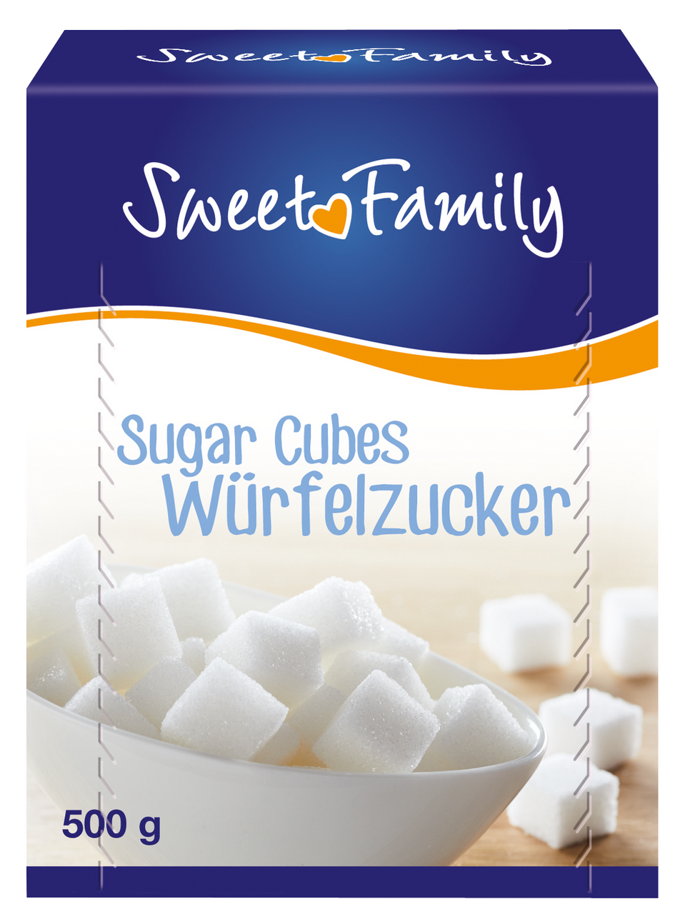 SWEET FAMILY Cukor kocky 14 x 500 g