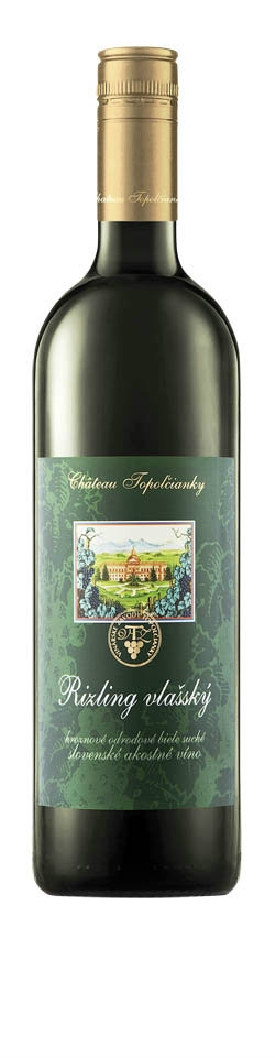 Château Topoľčianky Rizling vlašský 1 l (min. obj. 6 ks)