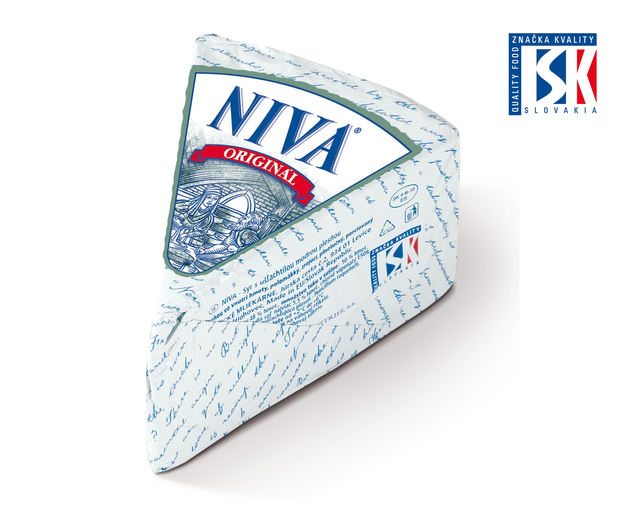 LEVMILK Niva Originál porcie 50 % chlad. váž. cca 10 x 125 g