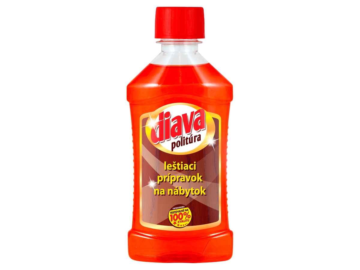DIAVA Politúra leštiaci prípravok na nábytok 4 x 200 ml