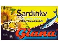 Giana Sardinky rastlinný olej 10x125 g