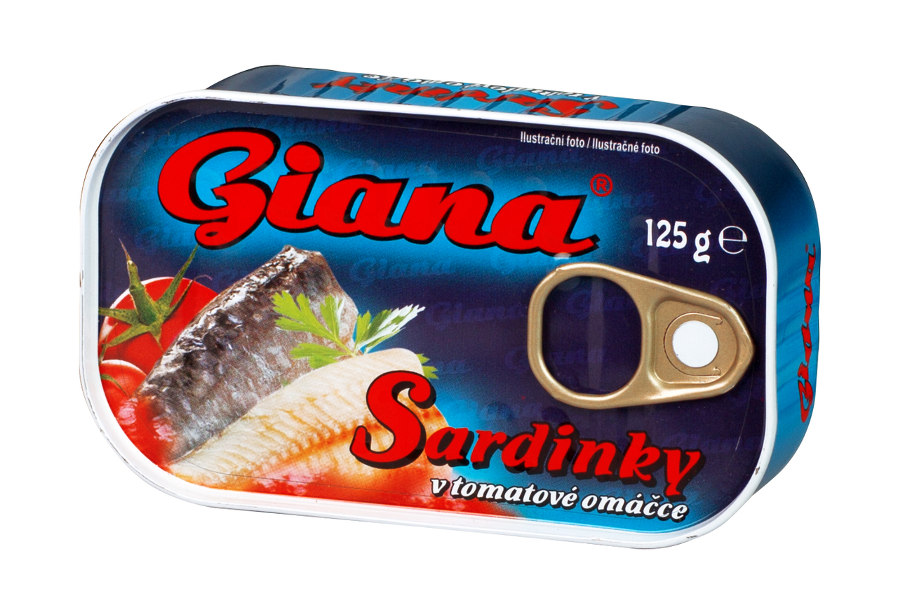 Giana Sardinky tomato 10 x 125 g