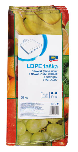 aro Taška s potlačou a ušami 50 ks