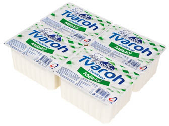 milko Tvaroh mäkký bez tuku chlad. 4 x 250 g