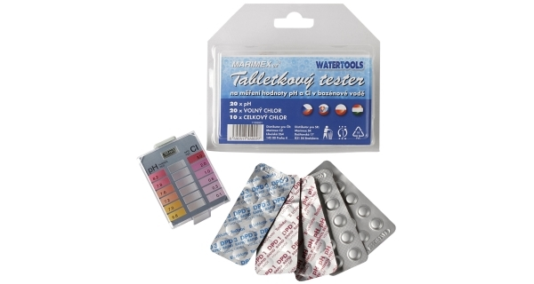 MARIMEX Testar na pH a koncentráciu chlóru 1 ks