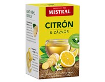 MISTRAL Citrón a zázvor ovocný čaj 40 g