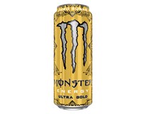 Monster Ultra Gold energetický nápoj 12x 500 ml vratná plechovka