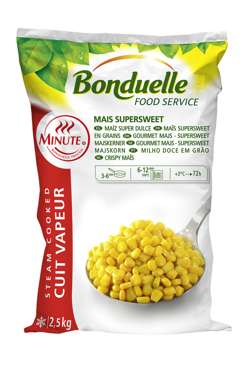 Bonduelle Kukurica jemná mraz. 2,5 kg