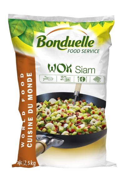 Bonduelle Wok siam zeleninová zmes mraz. 2,5 kg