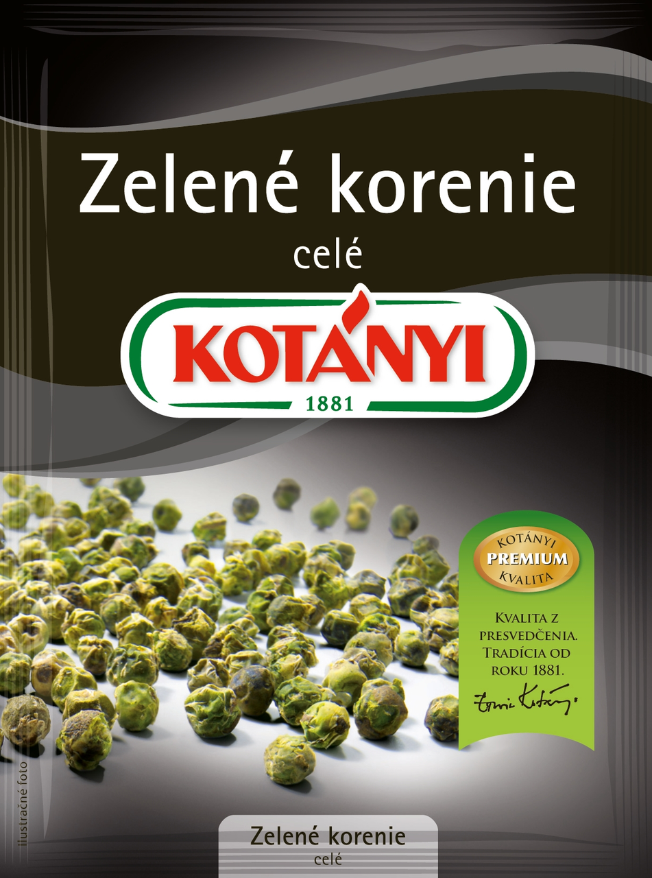 KOTÁNYI Zelené celé korenie 5 x 12 g