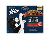 Felix Delicious sliced krmivo pre mačky 12x 80 g