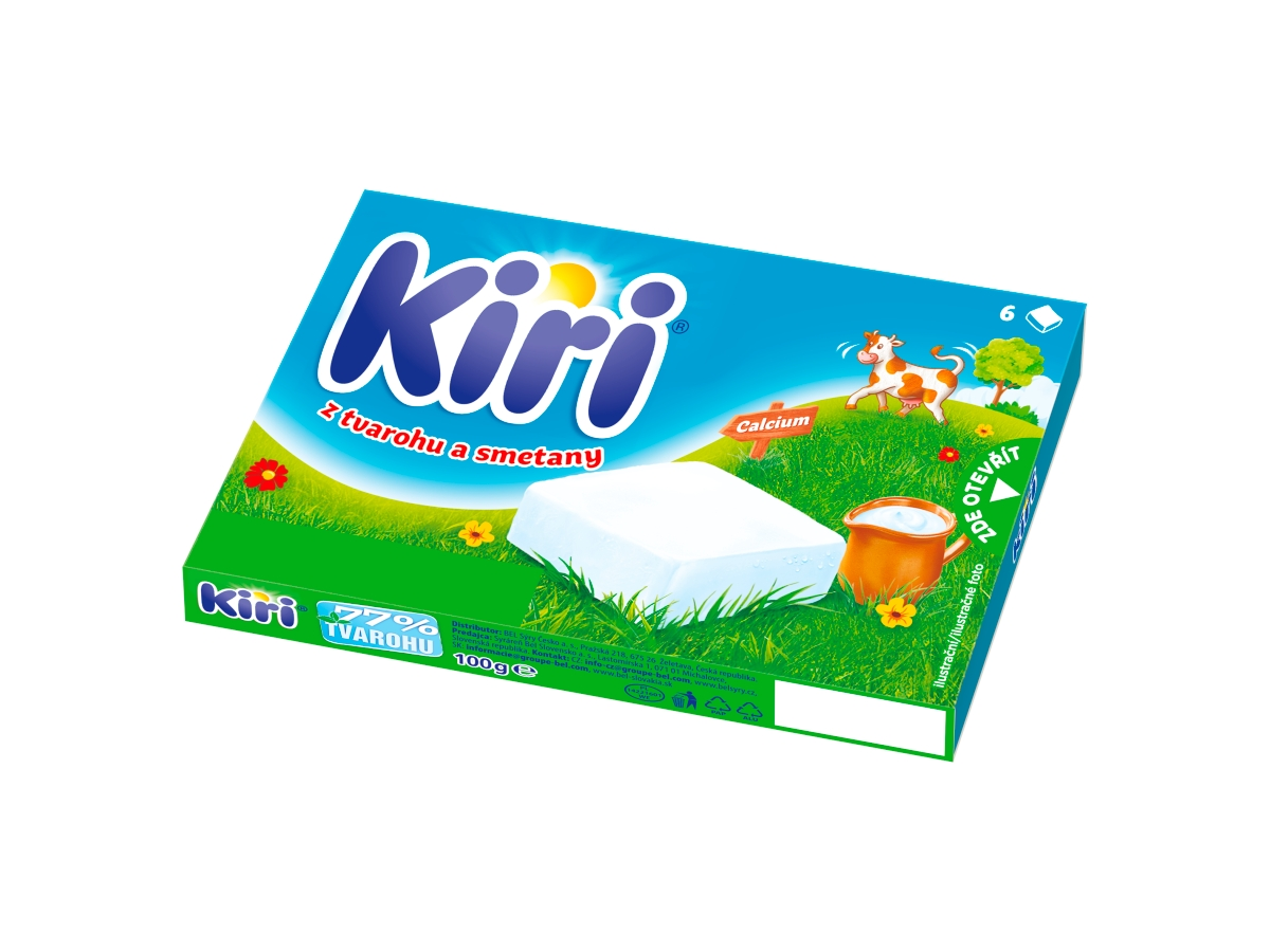 Kiri Tavený syr 76 % chlad. 5 x 100 g