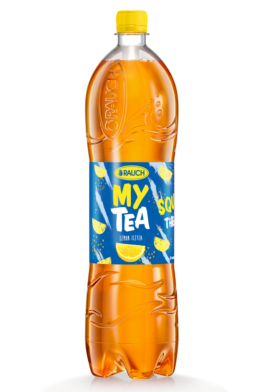 RAUCH MY TEA ľadový čaj citrón 6 x 1,5 l vratná PET fľaša
