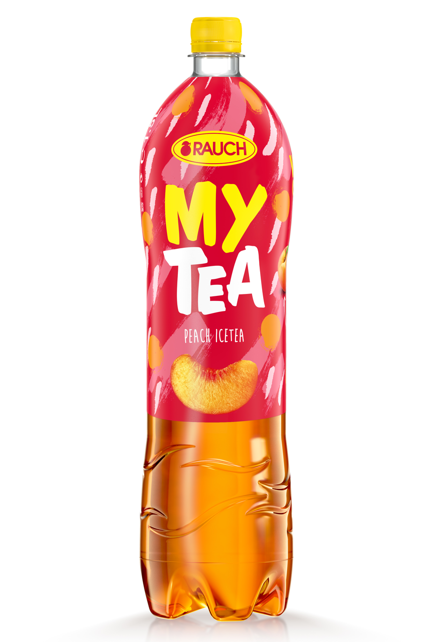 Rauch MY TEA ľadový čaj broskyňa 6 x 1,5 l vratná PET fľaša