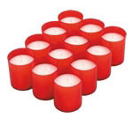 aro Sviečka náhrobná bez viečka vklad červená 51 g 12 ks