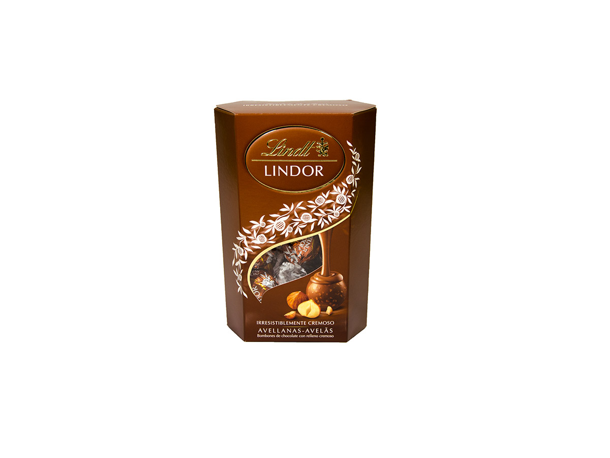 Lindt Lindor Čokoládové pralinky orieškové 200 g