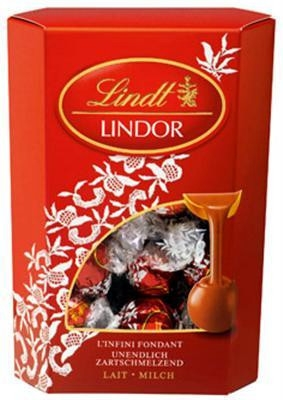 Lindt Lindor Čokoládové pralinky mliečne 200 g