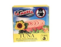 LA MAREA Tuniak v slnečnicovom oleji 80 g