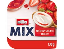 Müller Mix Creamy Jogurt jahoda chlad. 4x 130 g