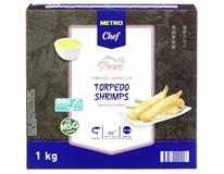 METRO Chef Torpedo shrimps mraz. 1 kg