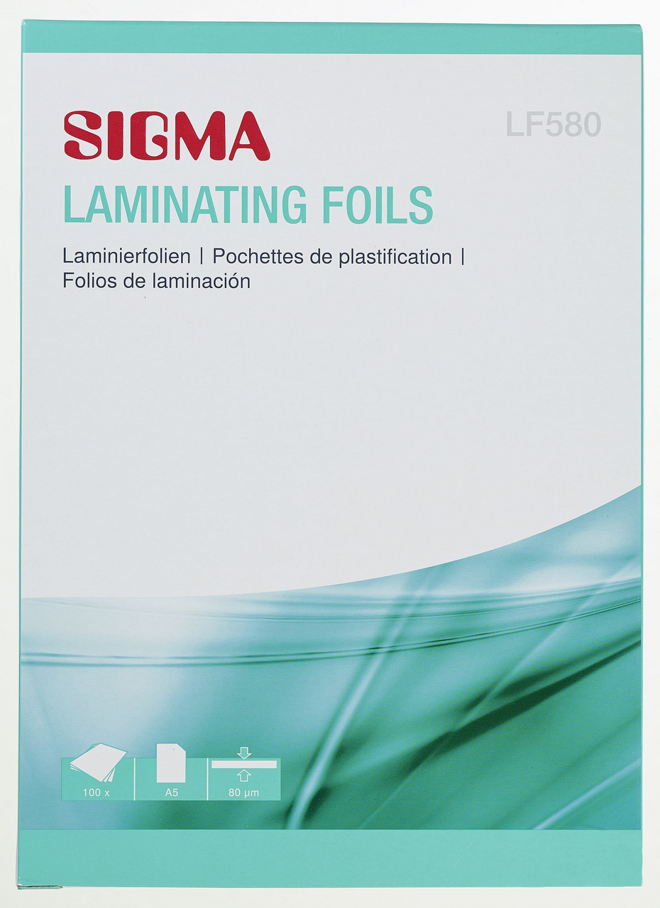 SIGMA Fólia do laminátora LF580 A5 100 ks