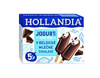 Hollandia Zmrzka v belgickej čokoláde nanuk mraz. 5x 50 ml
