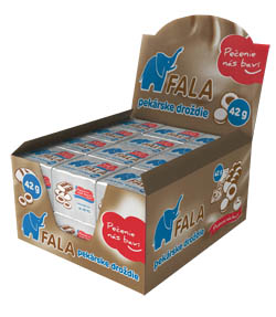 FALA Droždie kocky čerstvé chlad. 24 x 42 g