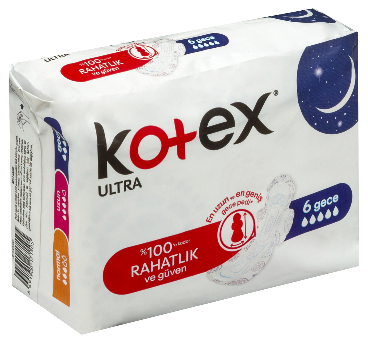 kotex Ultra Hijyenik Ped Gece 6Lı