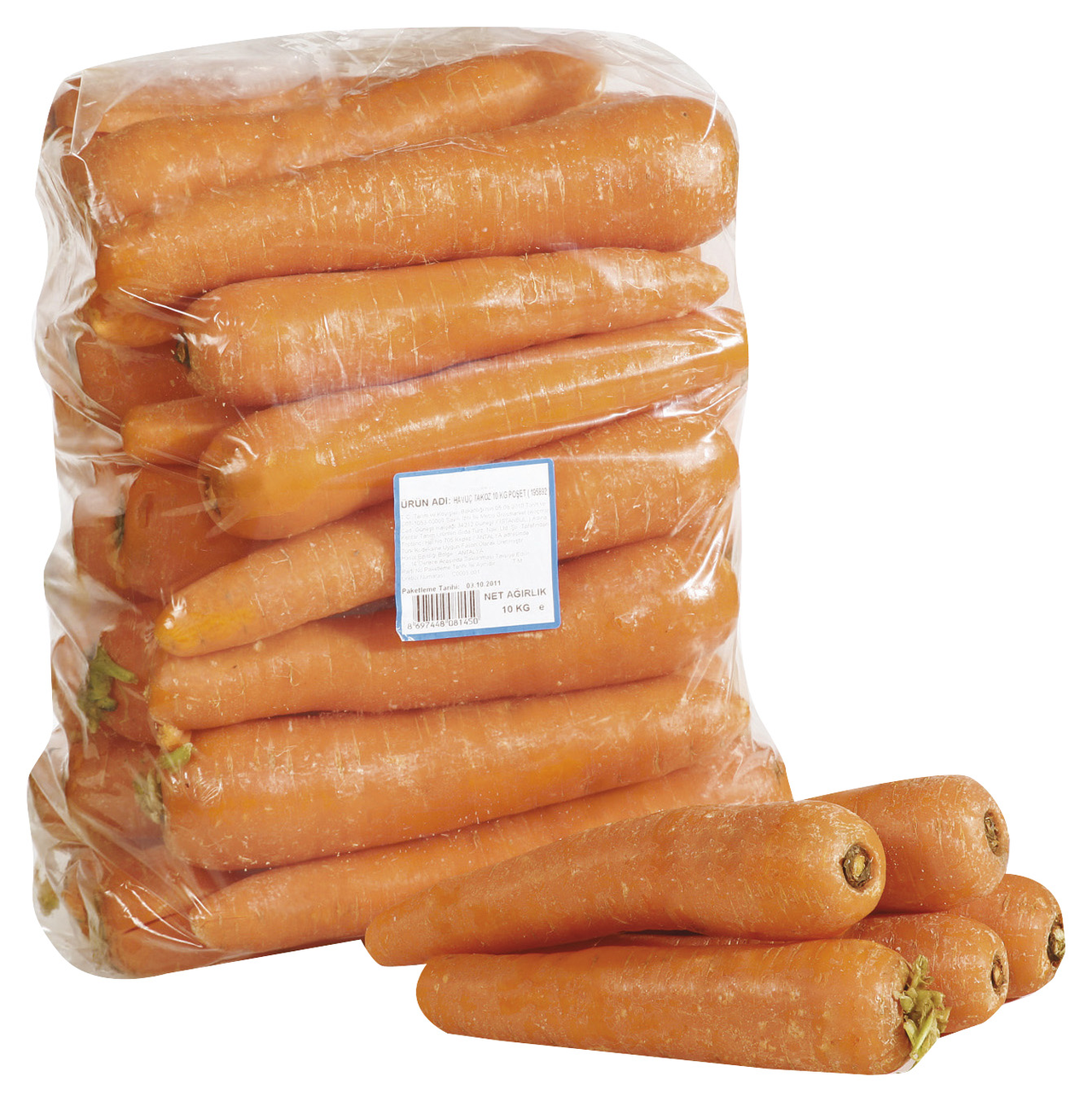 Havuç 10 Kg Lık Torbada Kg