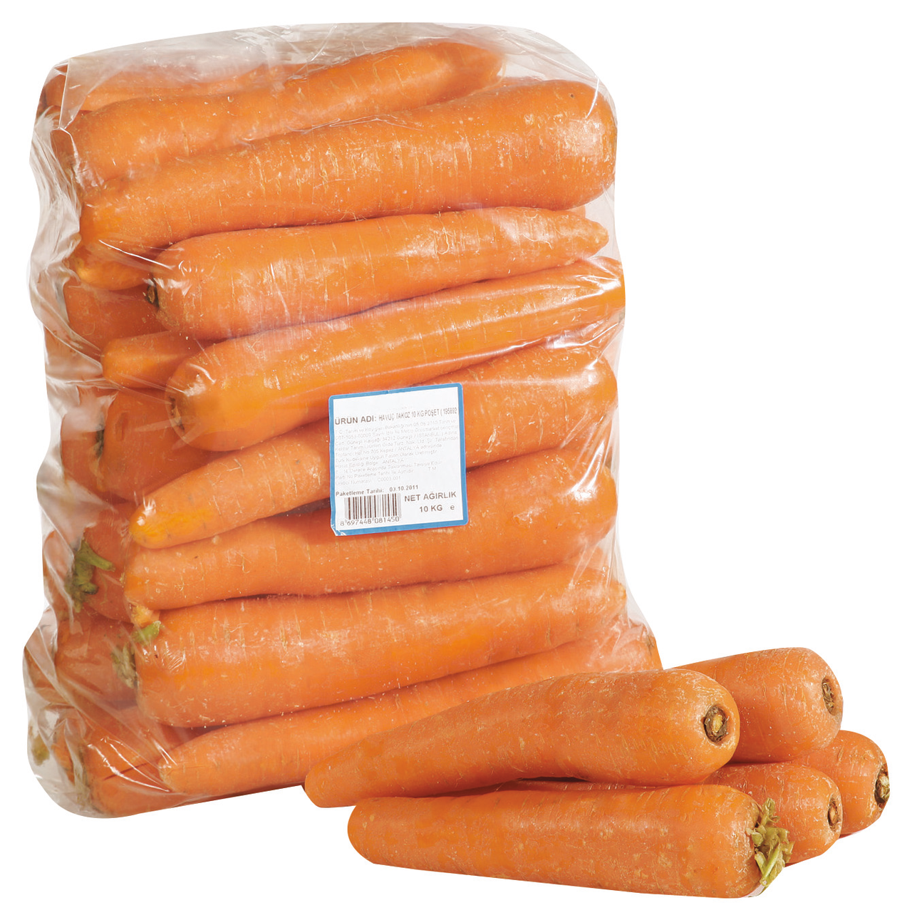 Havuç Takoz 10 Kg Lık Torbada Kg