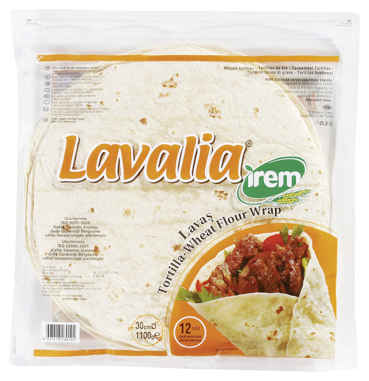 Lavalia Lavaş 12Li 30Cm