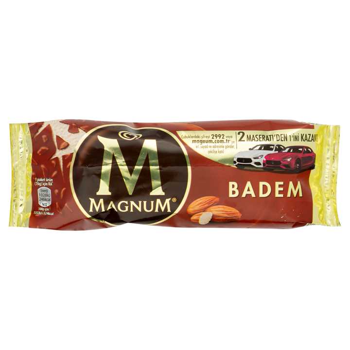 Magnum Dondurma Bademli 100ML