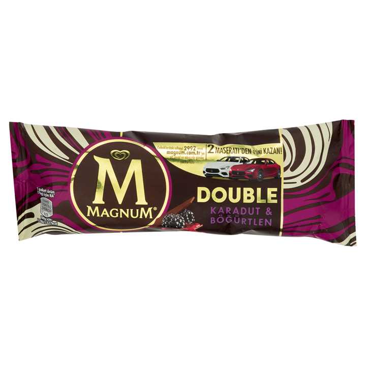 Magnum Double Dondurma Karadut&Böğürtlen 95ML