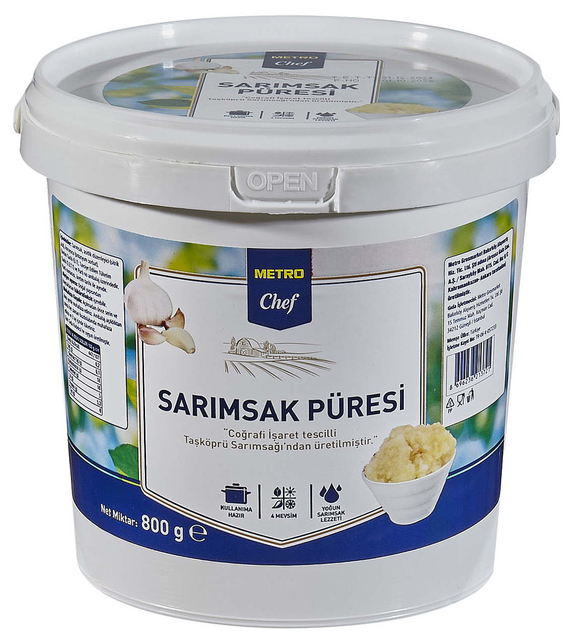 METRO Chef Sarımsak Püre 800 G