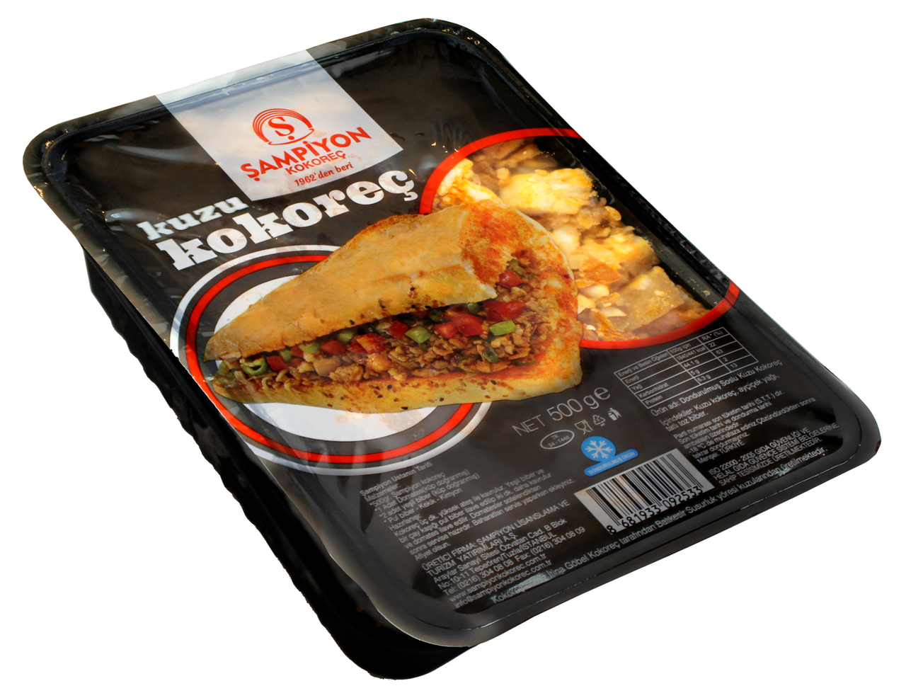 ŞAMPİYON Dondurulmuş Kuzu Kokoreç 500 Gr Soslu