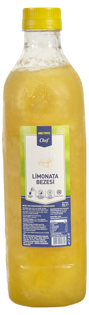 METRO Chef Dondurulmuş Limonata Bezesi 2 L