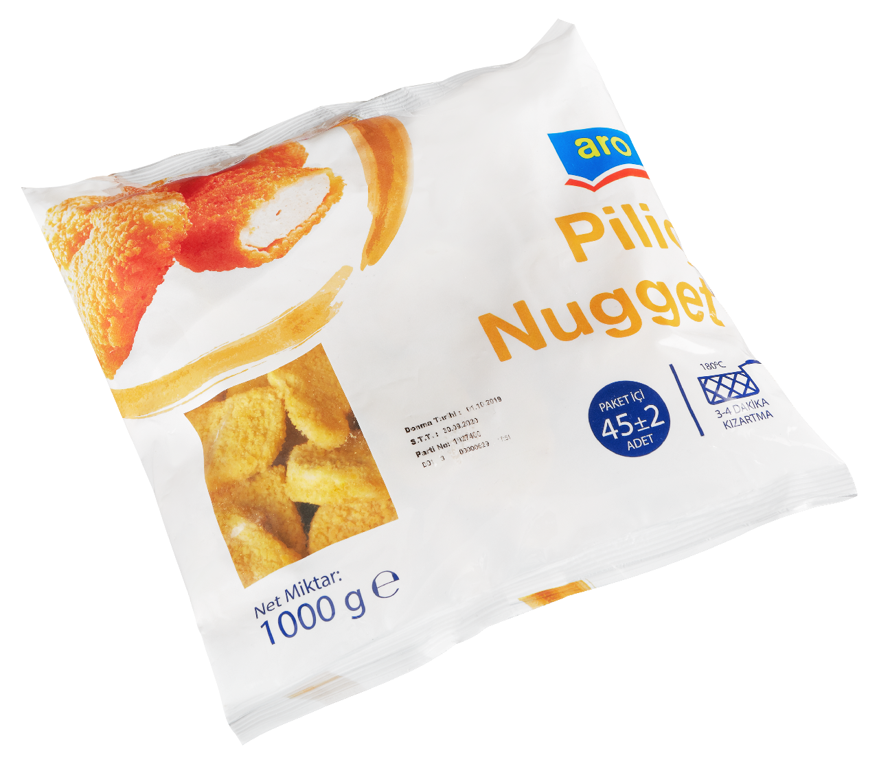 aro Dondurulmuş Nugget 1 Kg