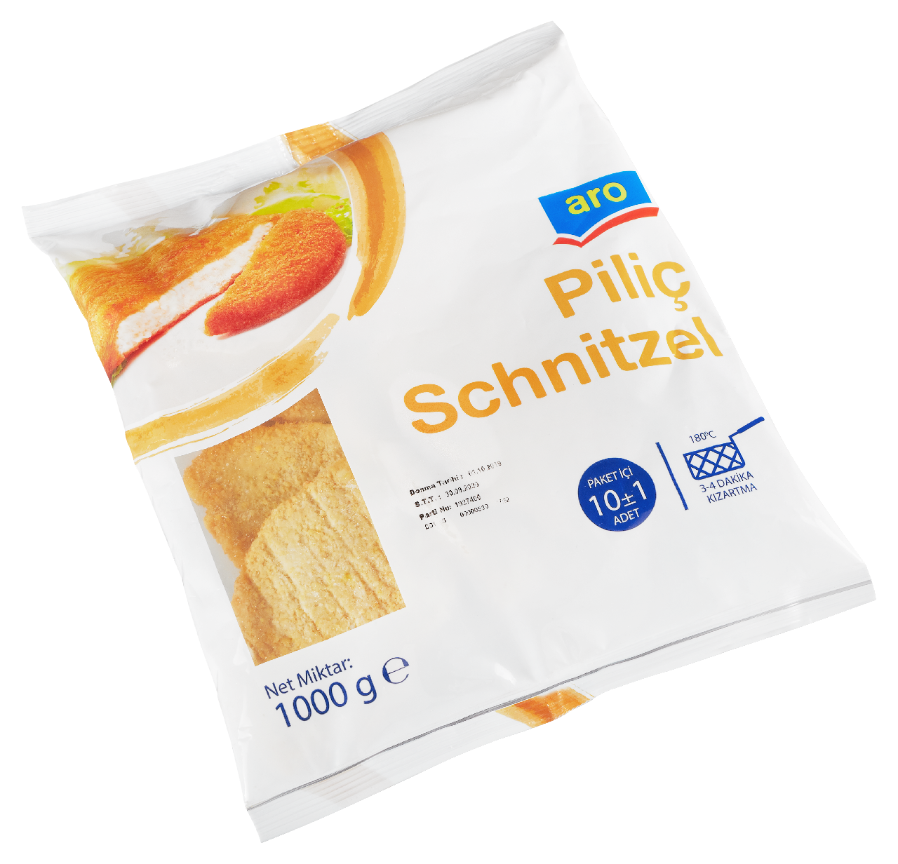 aro Dondurulmuş Schnitzel 1 Kg