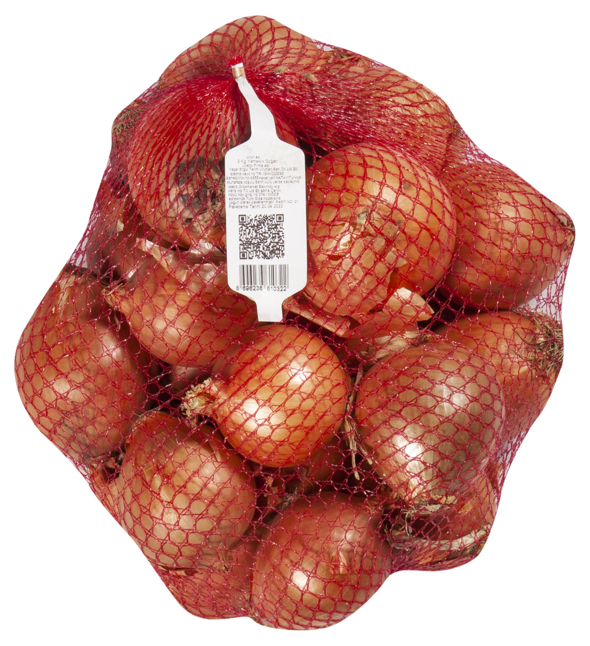 METRO Chef Soğan Yemeklik 3 Kg