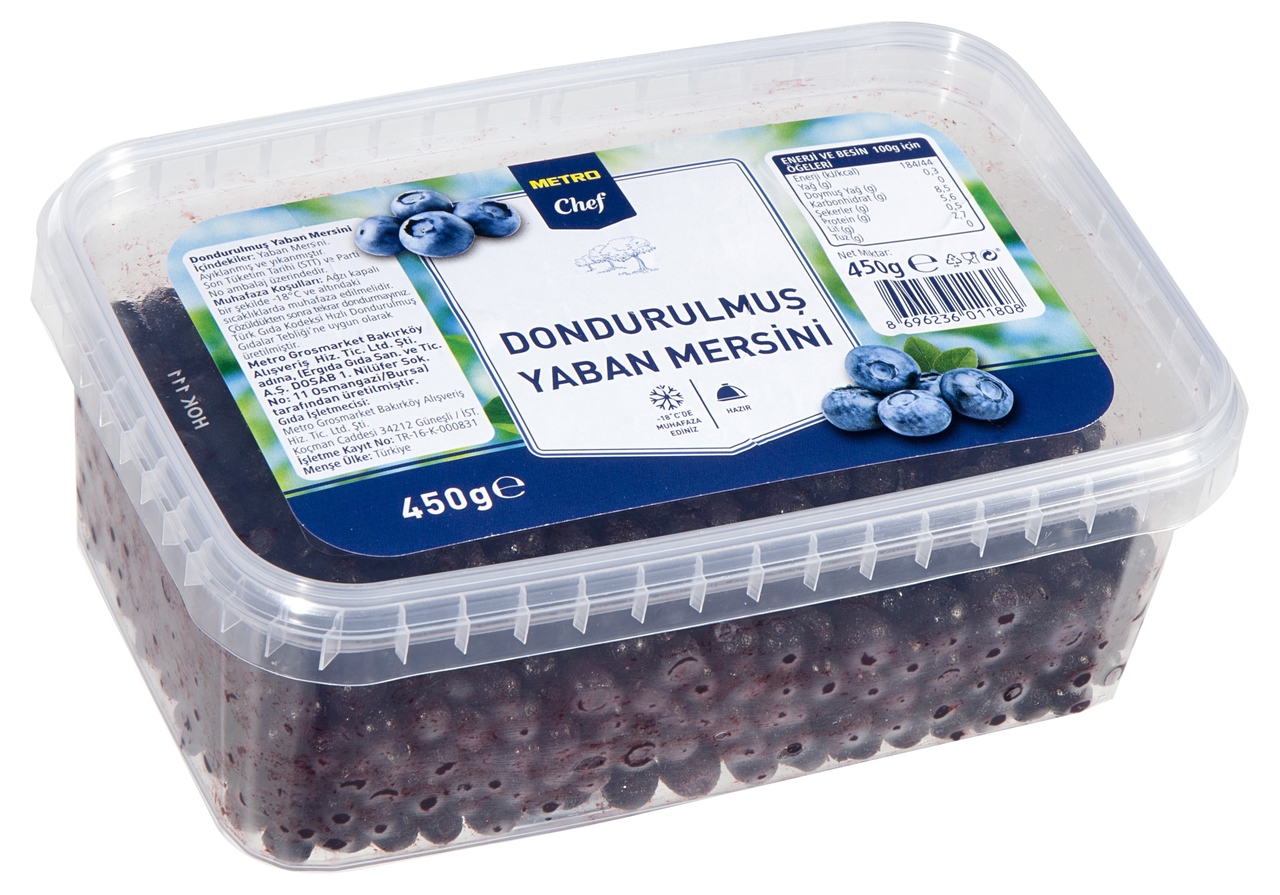 METRO Chef Dondurulmuş Yaban Mersini 450 G