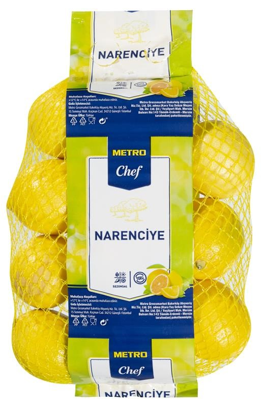 METRO Chef Limon 1 Kg Filede