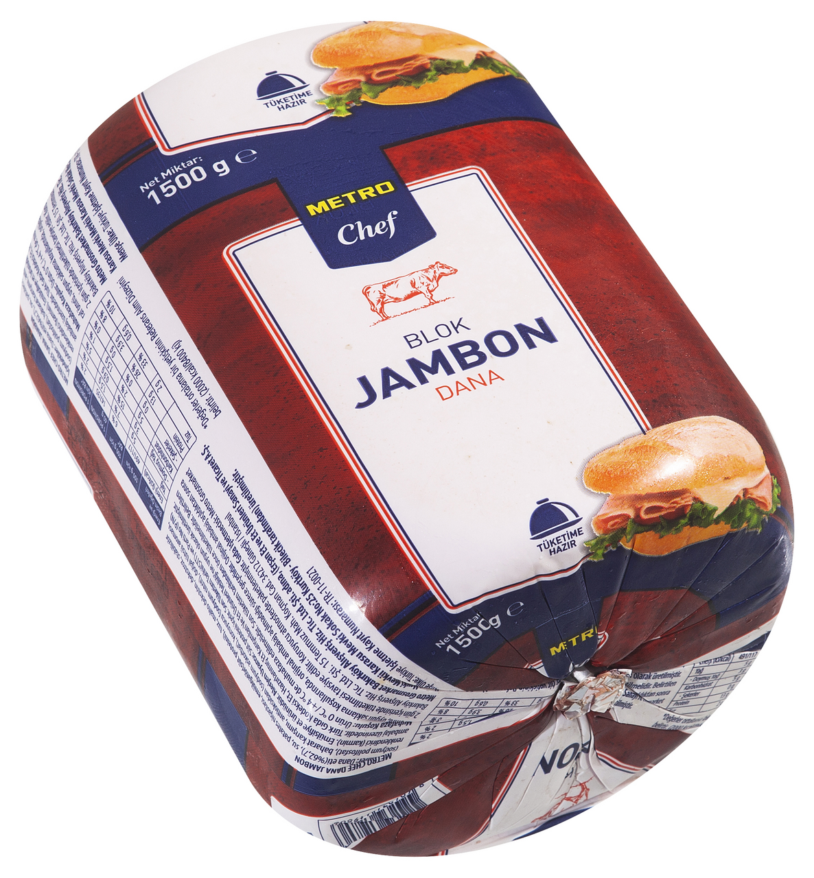 METRO Chef Dana Jambon 1,5 Kg Blok
