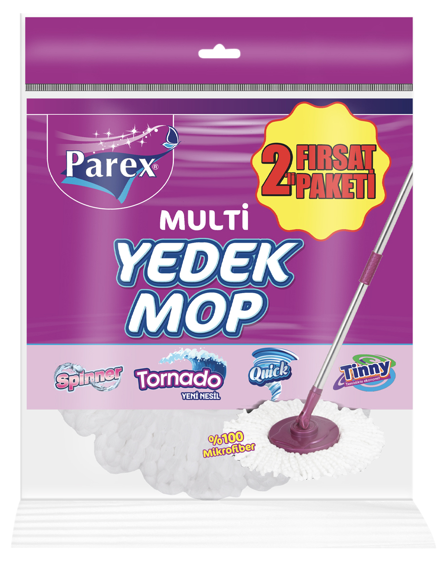 Parex Multi Yedek Mop Paket 2'Li